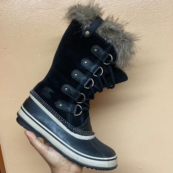 Sorel Joan Of Arctic Waterproof boots “Black Quarry” - Picture 10 of 17